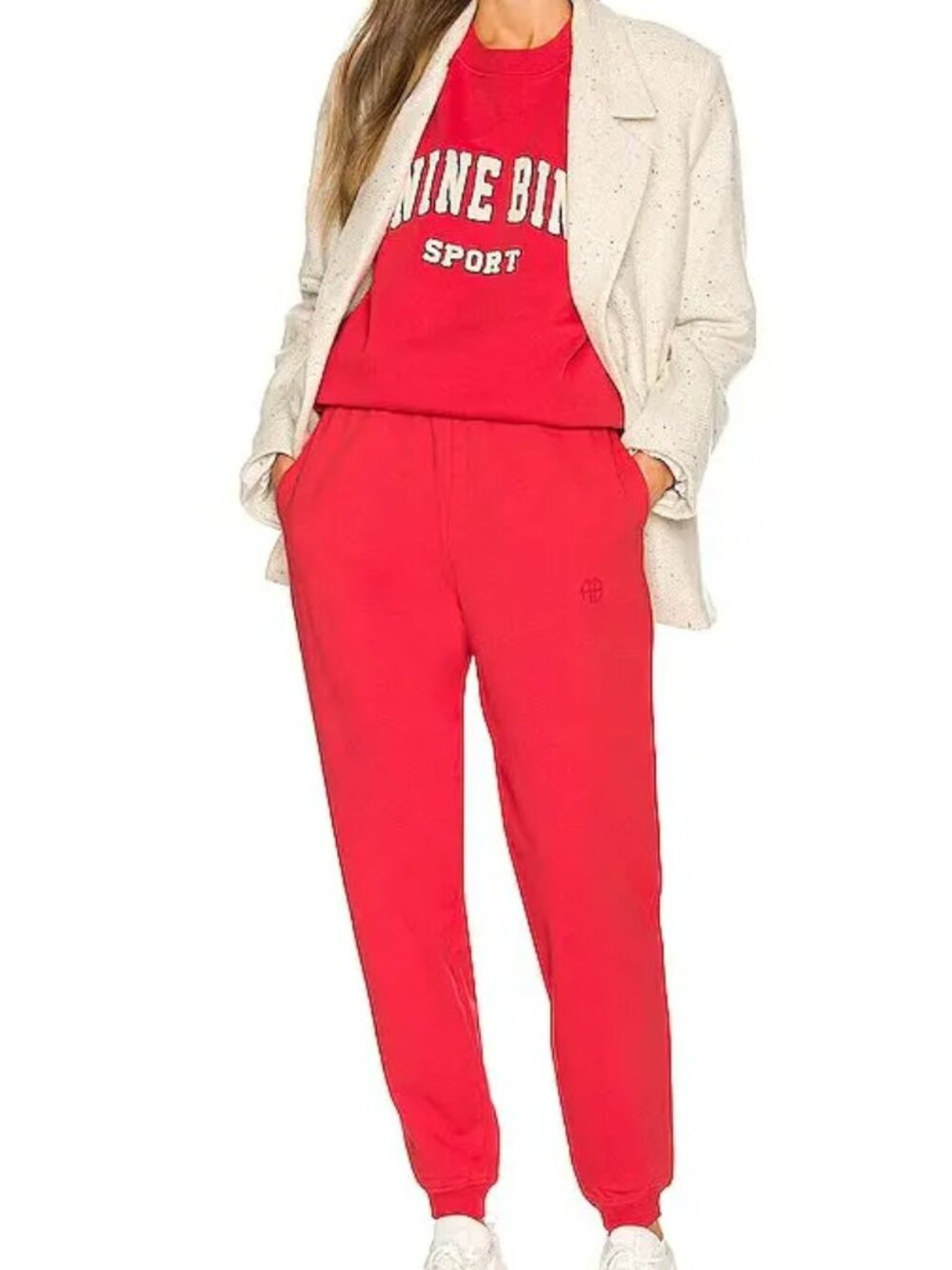 Anine Bing Tyler Sweatsuit (Sweatshirt and Sweatpants)